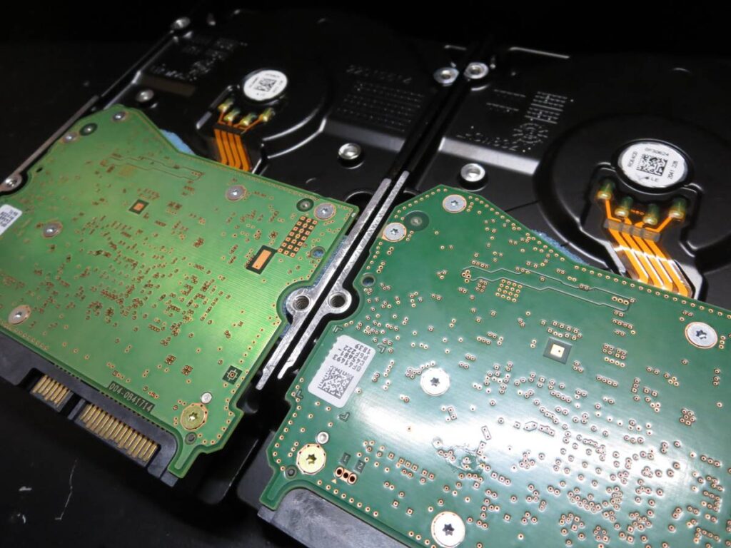 Western Digital HUH721212ALE600 12TBの基板障害によるデータ復旧