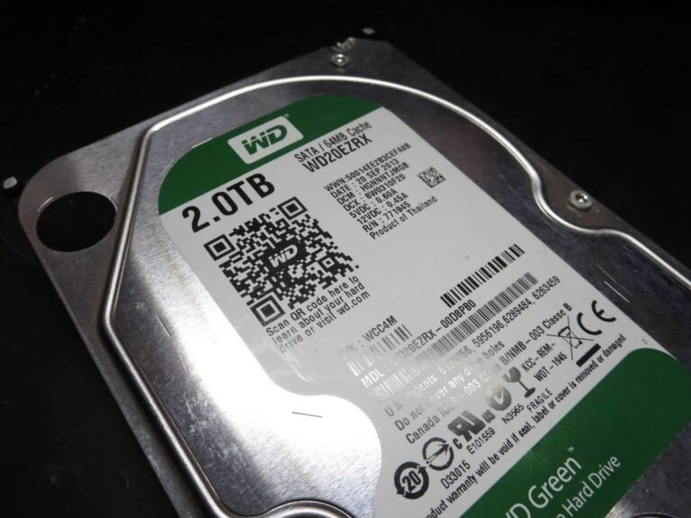 Western Digital WD20EZRZ（通電しない・認識しない・動作音がしない）からのデータ復旧事例
