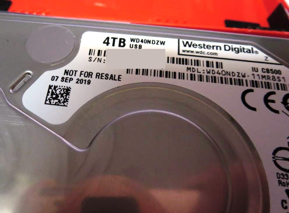 WD My Passport 4TB WD40NDZWの基板障害によるデータ復旧事例
