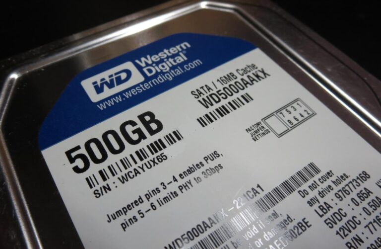 重度物理障害のハードディスクからのデータ復旧について