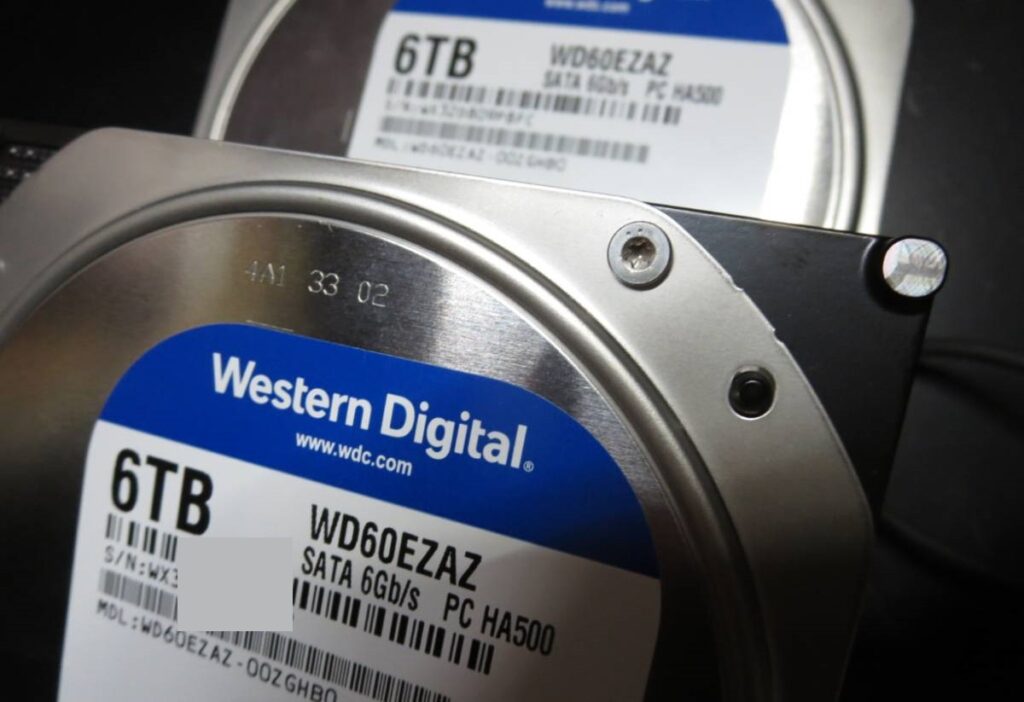 WD60EZAZの基板障害を現物修理してデータ復旧